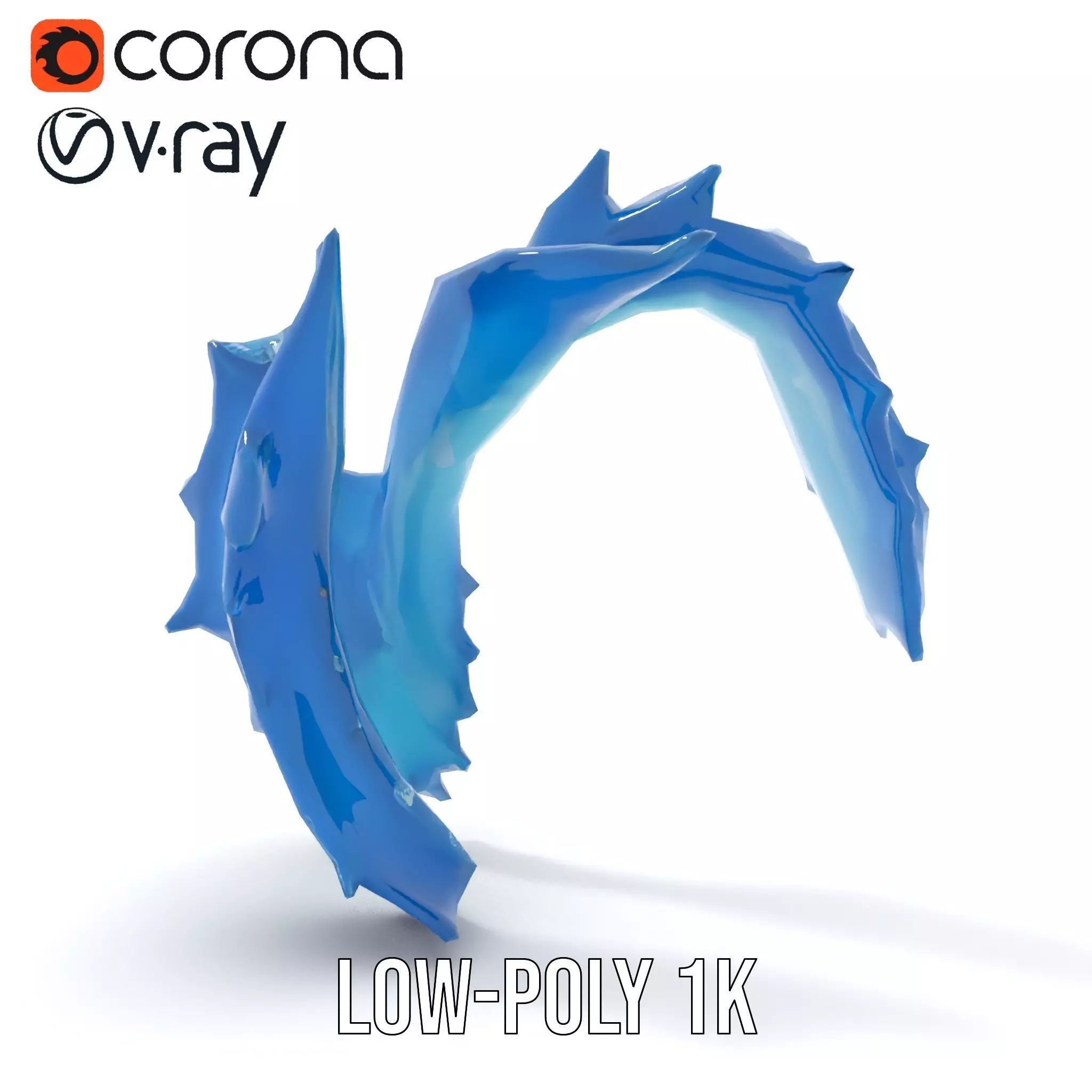 Cerulean Spiky Bracelet model pack Texture_9