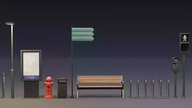 Urban Street Props Pack  