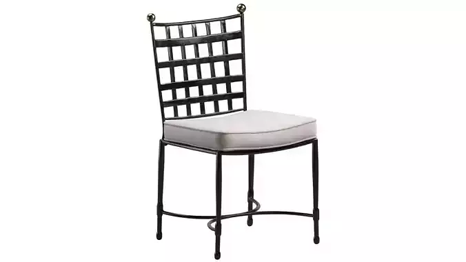 Amalfi Side Chair 3D model