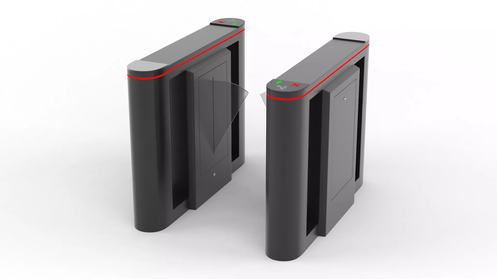 Turnstile Gate 3D model_0