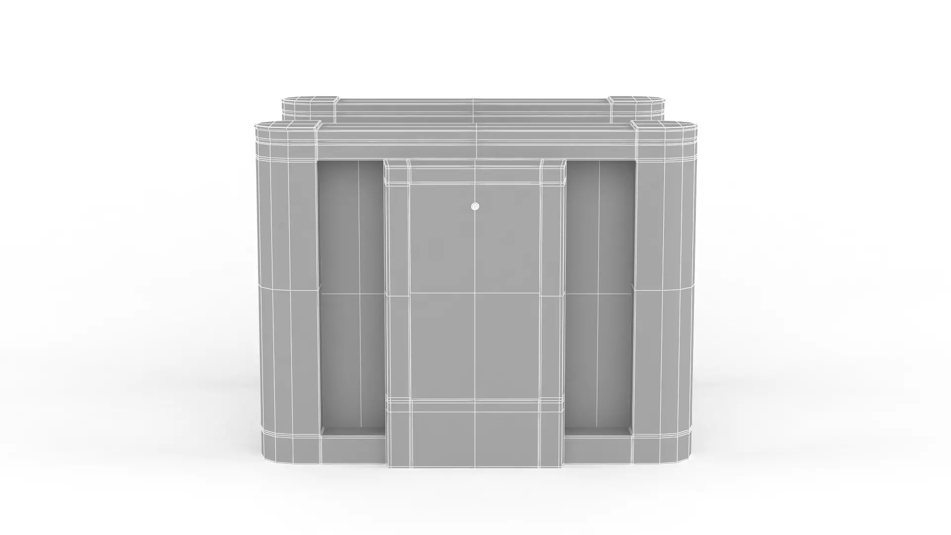 Turnstile Gate 3D model_7