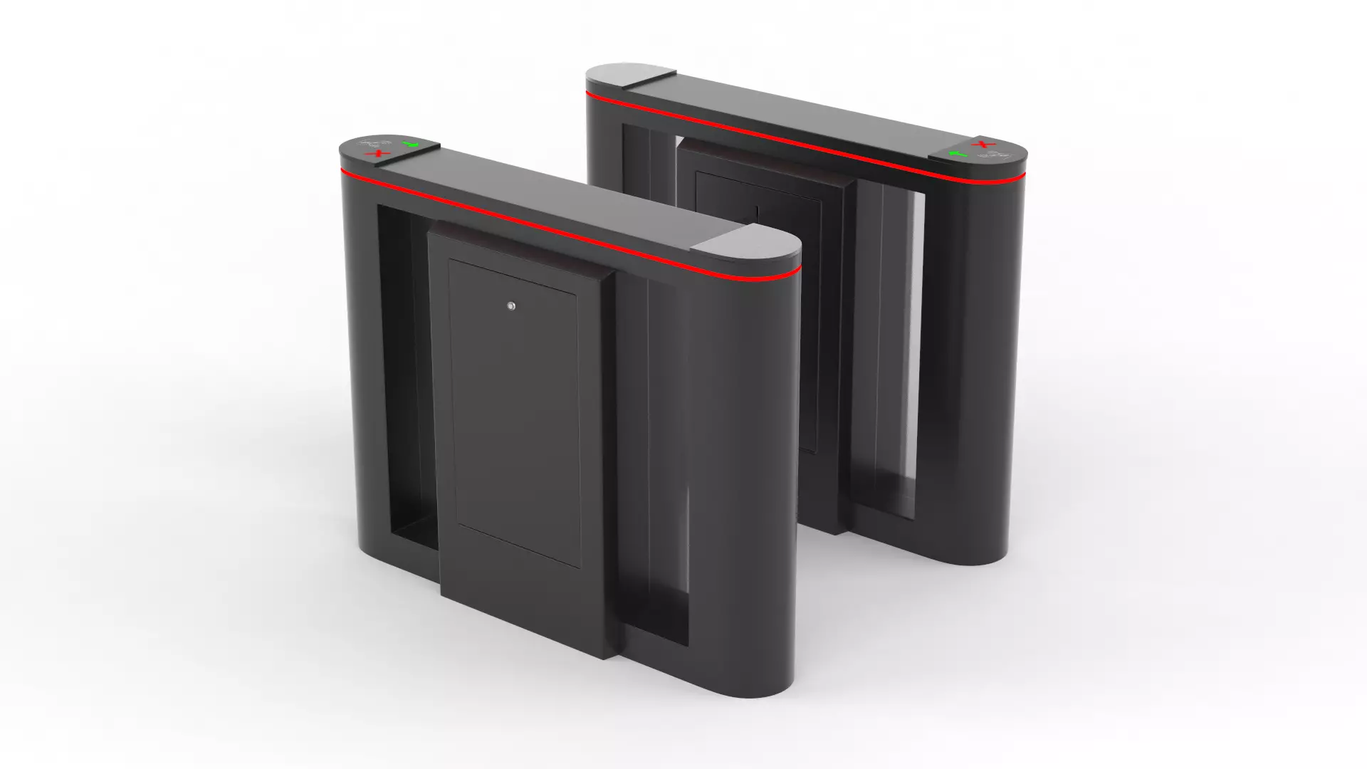 Turnstile Gate 3D model_3