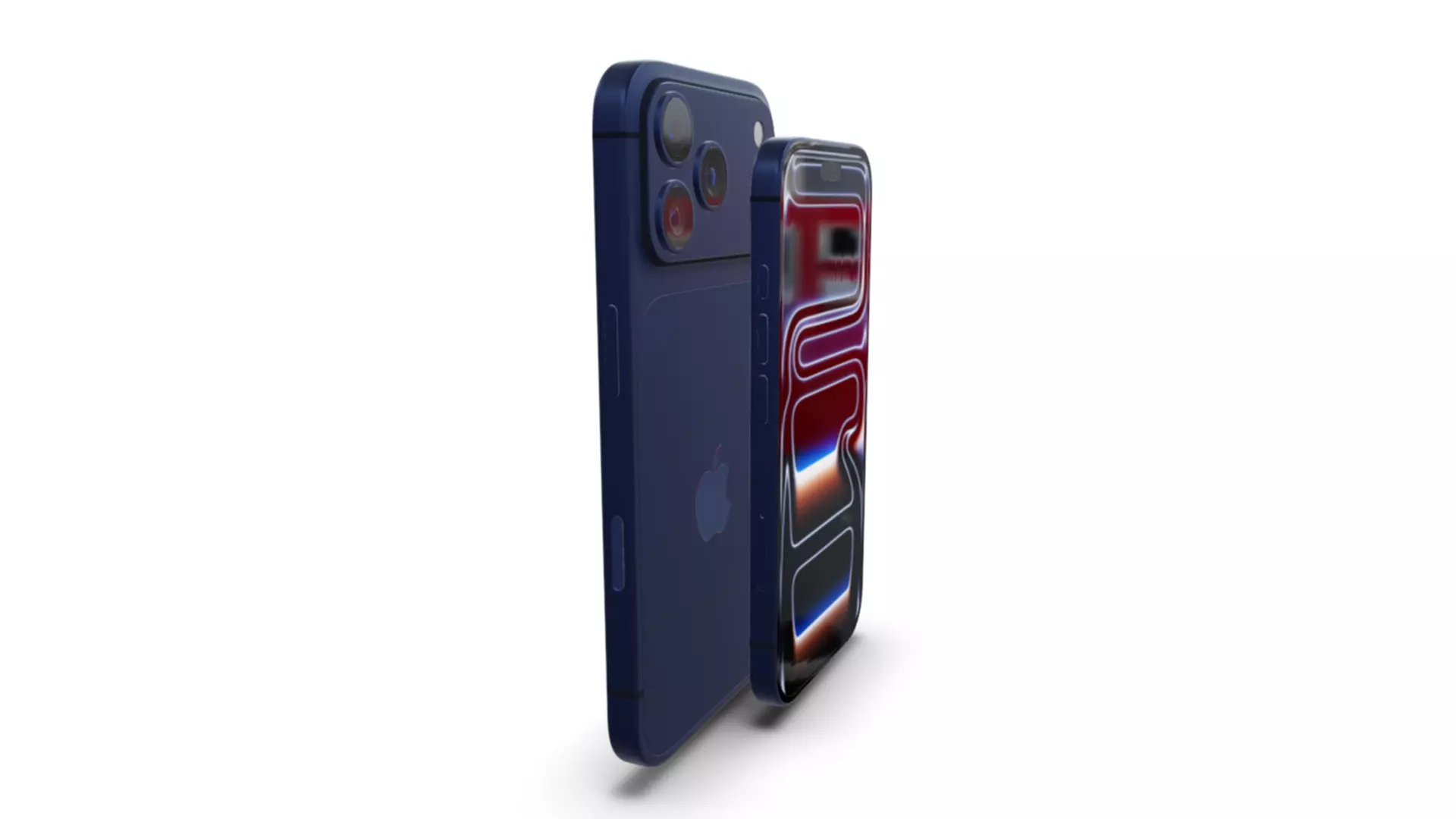 iPhone 17 Pro Pro Max Deep Blue 3D model_10