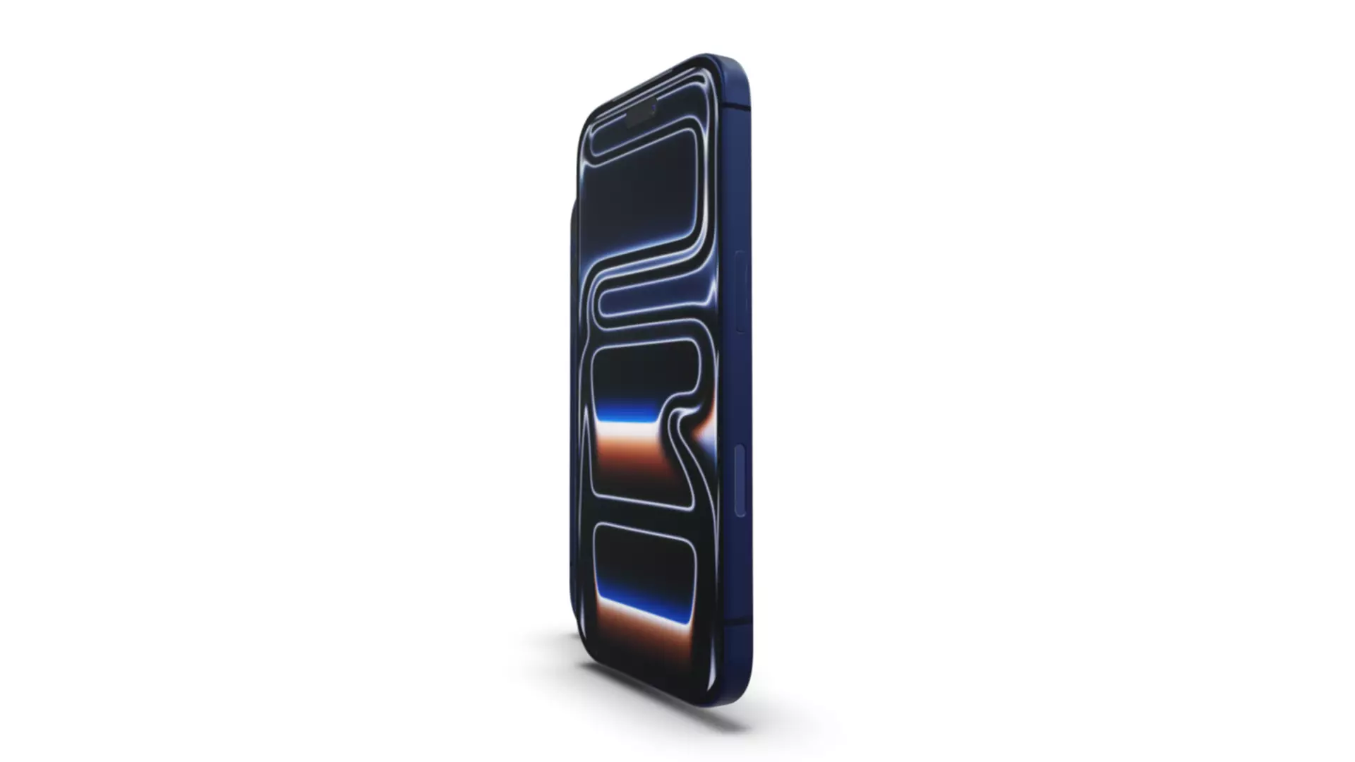 iPhone 17 Pro Pro Max Deep Blue 3D model_3
