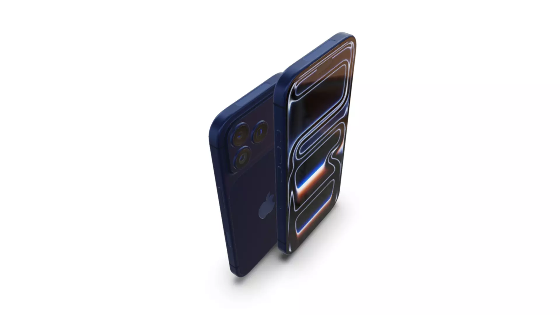 iPhone 17 Pro Pro Max Deep Blue 3D model_6