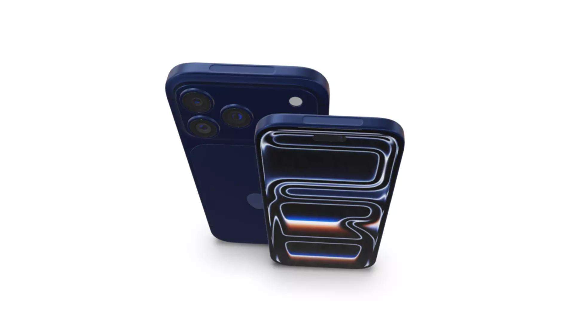 iPhone 17 Pro Pro Max Deep Blue 3D model_8