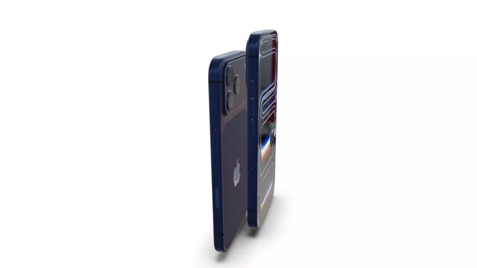 iPhone 17 Pro Pro Max Deep Blue 3D model_7