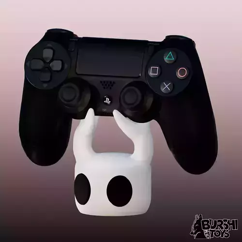HOLLOW KNIGHT HEAD CONTROLLER STAND HOLDER PRINT IN PLACE