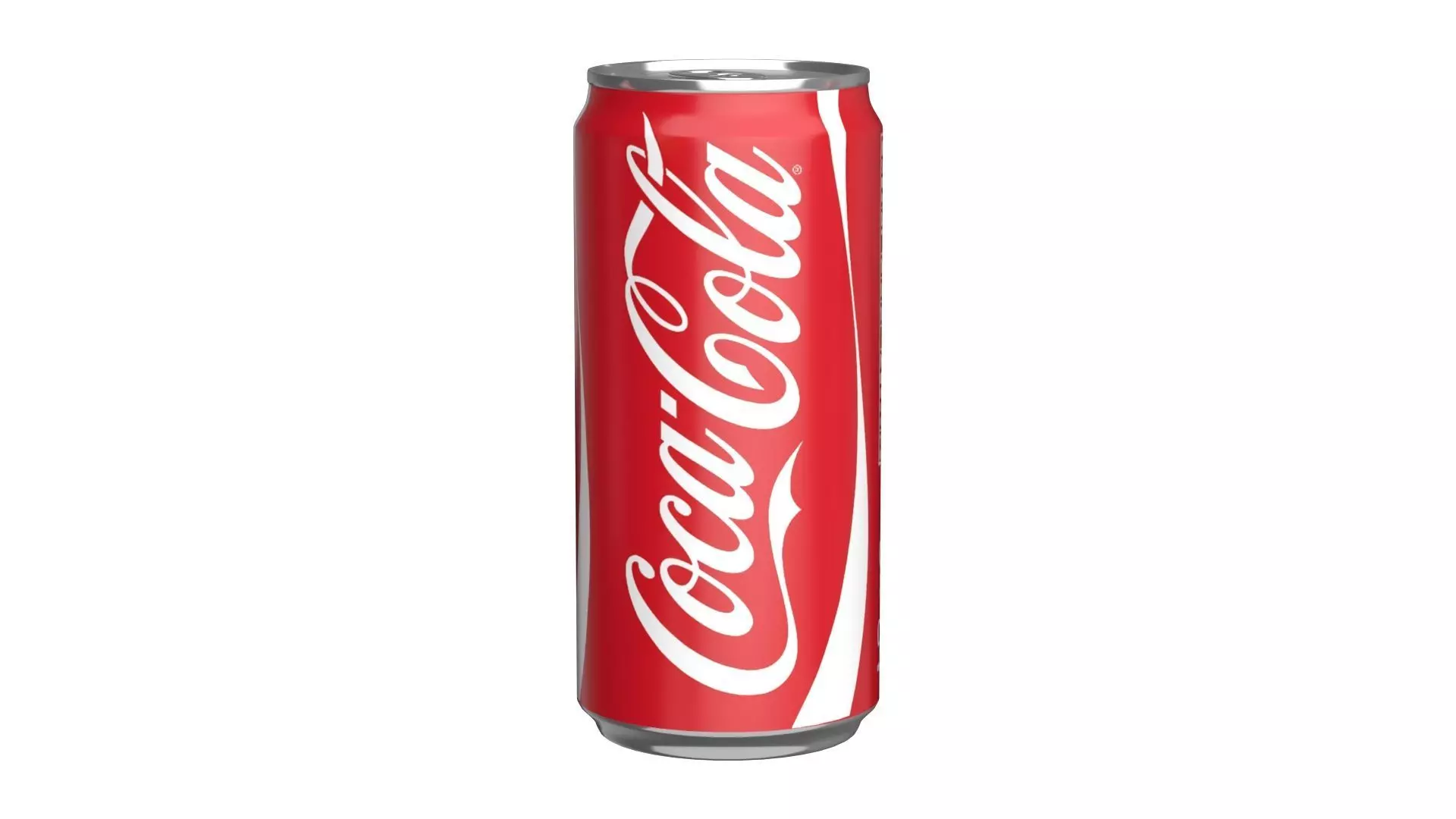 6 Pack 250ml Sleek Coca Cola Beverage Cans Packaging 3D model_4