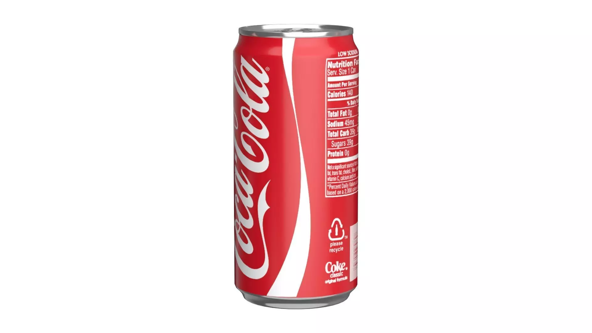 6 Pack 250ml Sleek Coca Cola Beverage Cans Packaging 3D model_11