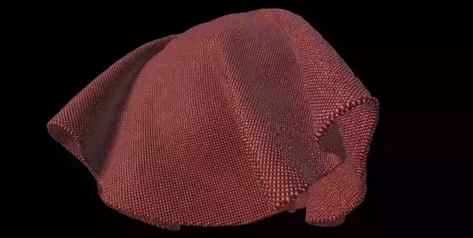 Knitted Wool Material