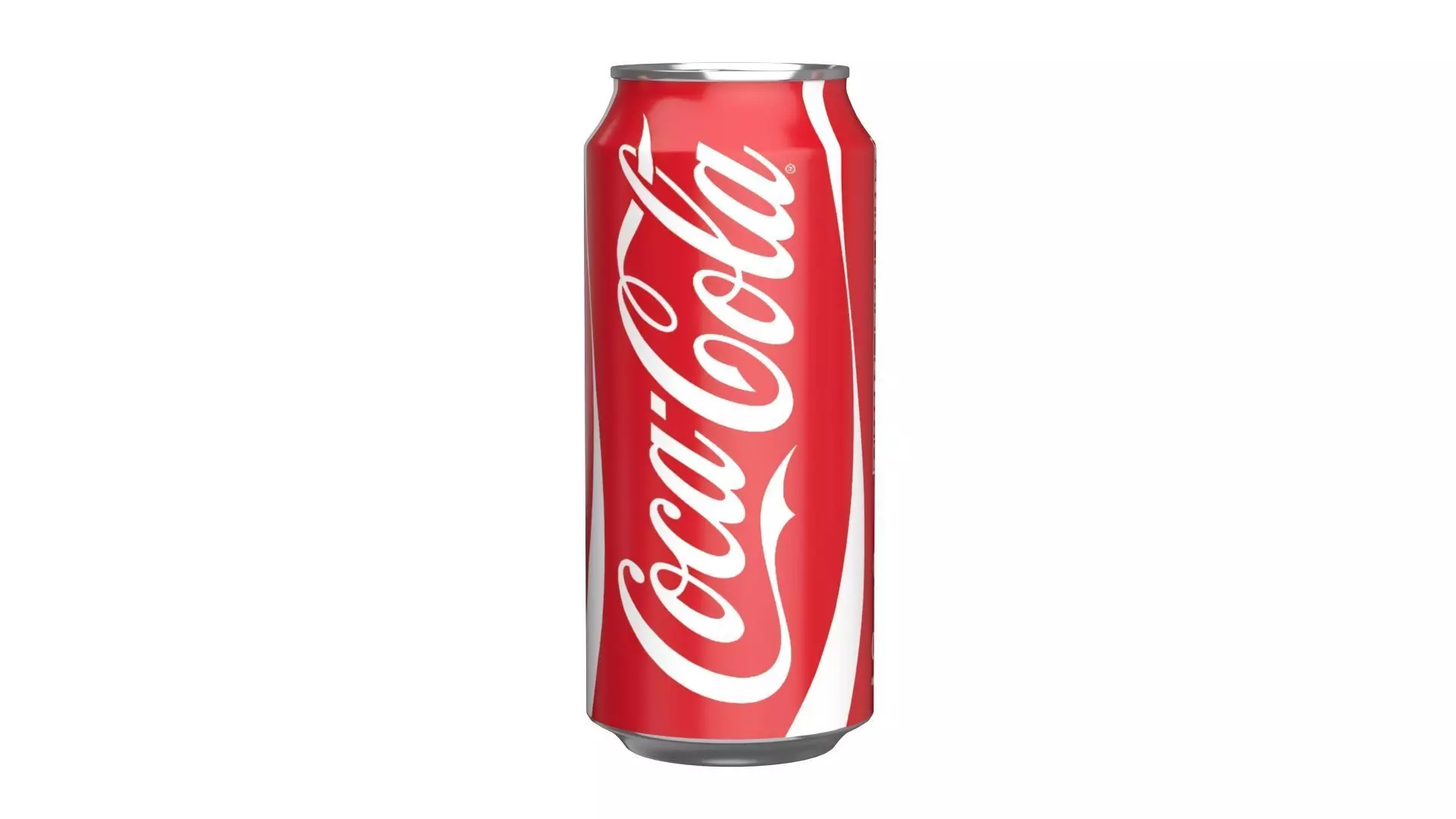 6 Pack 473ml Coca Cola Beverage Cans Packaging 3D model_4