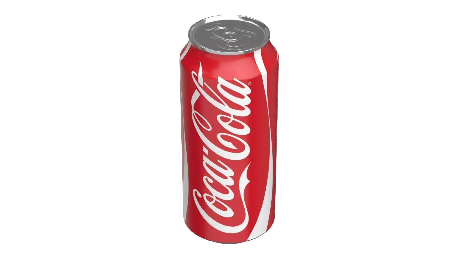 6 Pack 473ml Coca Cola Beverage Cans Packaging 3D model_12