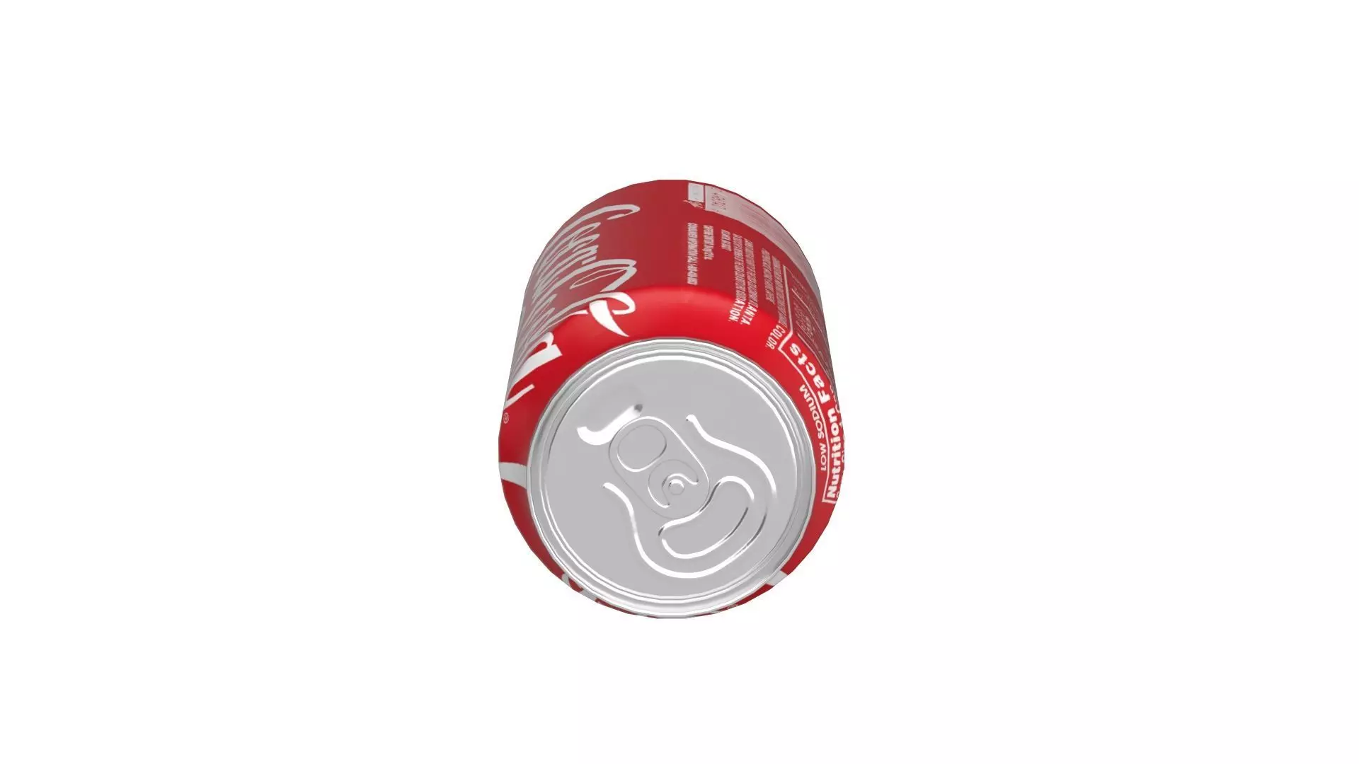6 Pack 355ml Coca Cola Beverage Cans Packaging 3D model_8