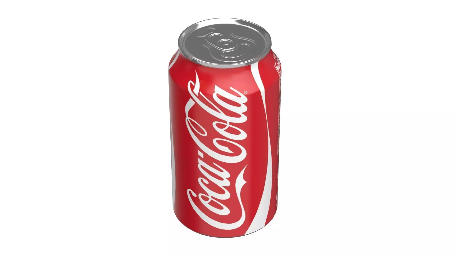 6 Pack 355ml Coca Cola Beverage Cans Packaging 3D model_13