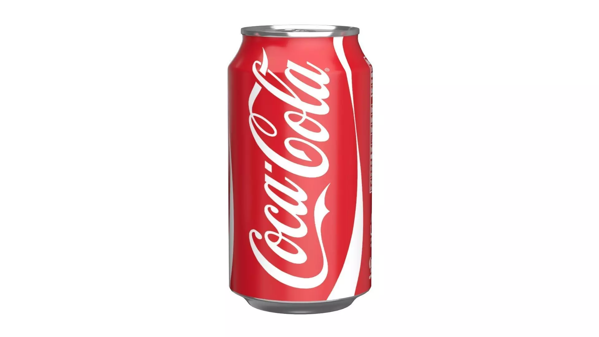 6 Pack 355ml Coca Cola Beverage Cans Packaging 3D model_5