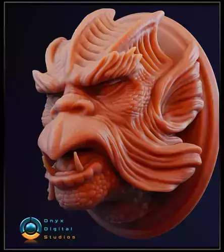 The Kraken Wall Trophy - 3D Printable