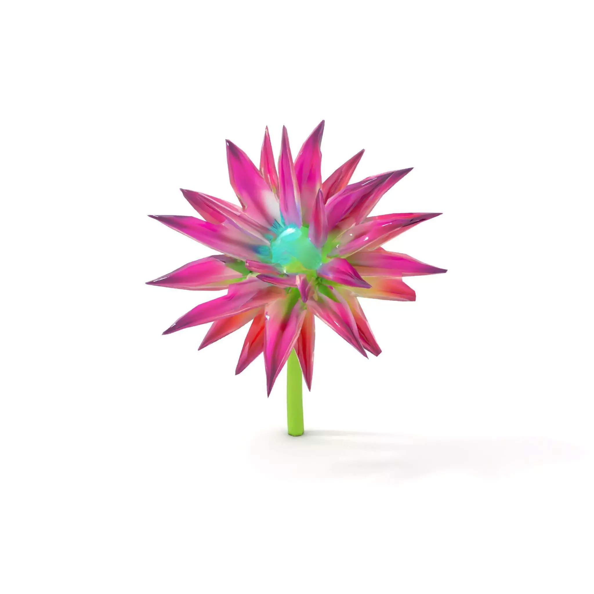 Radiant Bloom Flower model pack Low-poly 3D model_7