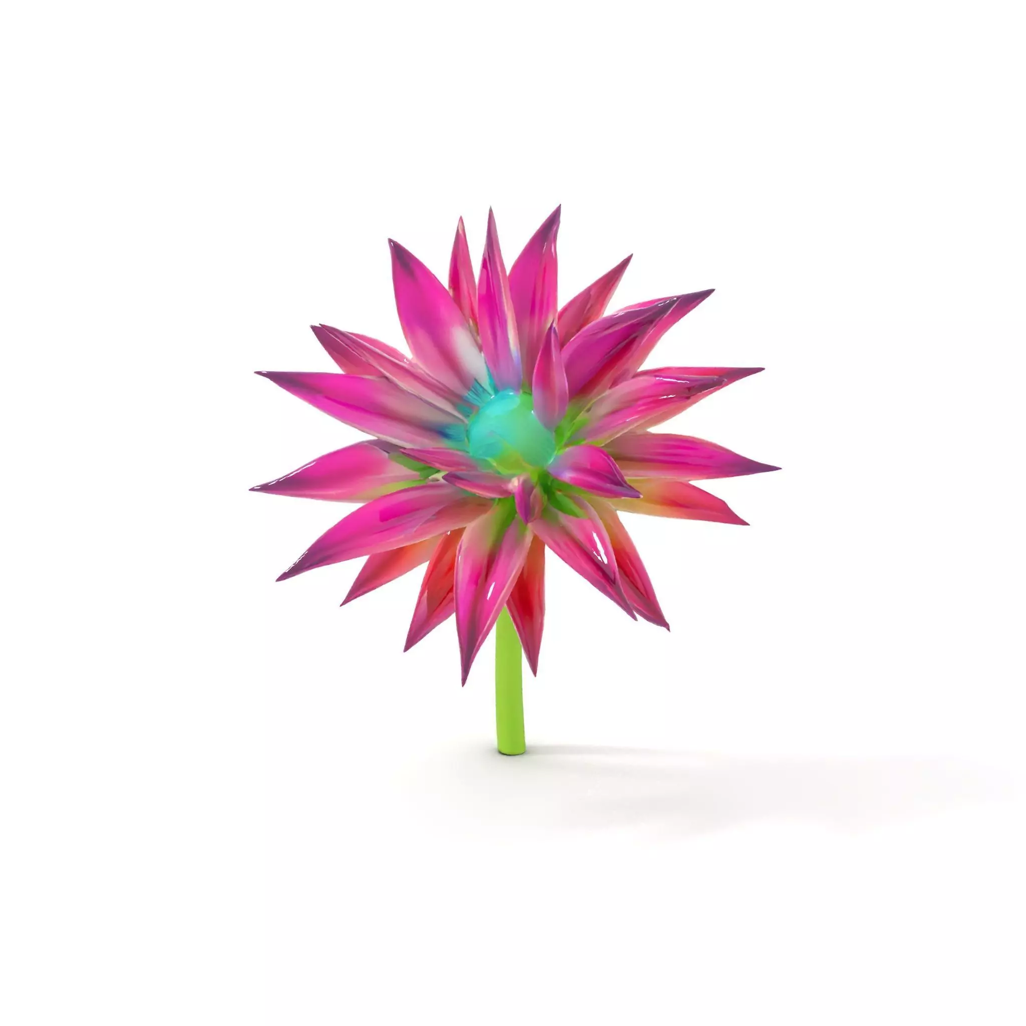 Radiant Bloom Flower model pack Low-poly 3D model_14