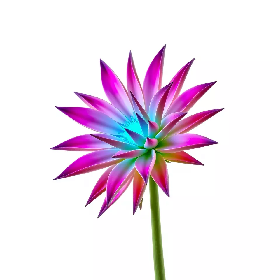Radiant Bloom Flower model pack Low-poly 3D model_2