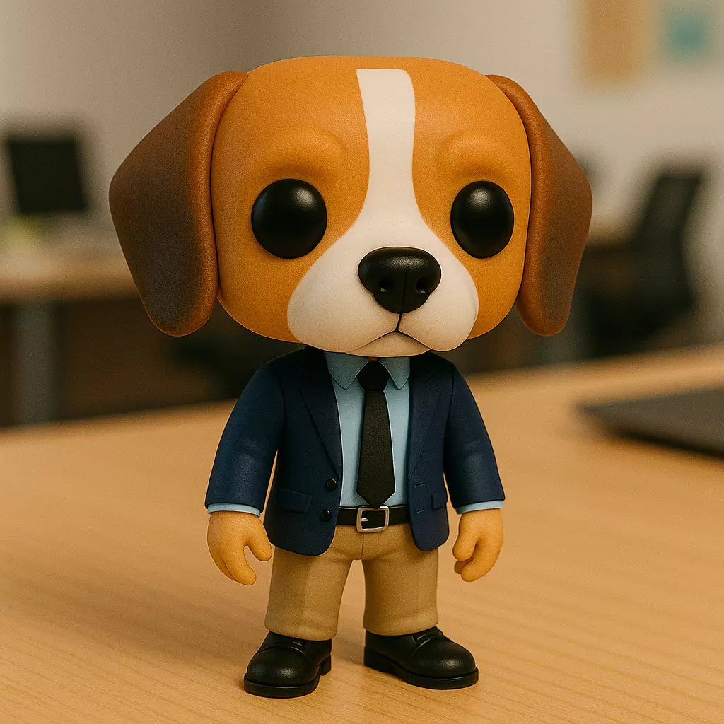 Beagle Ejecutivo STL 3D print model