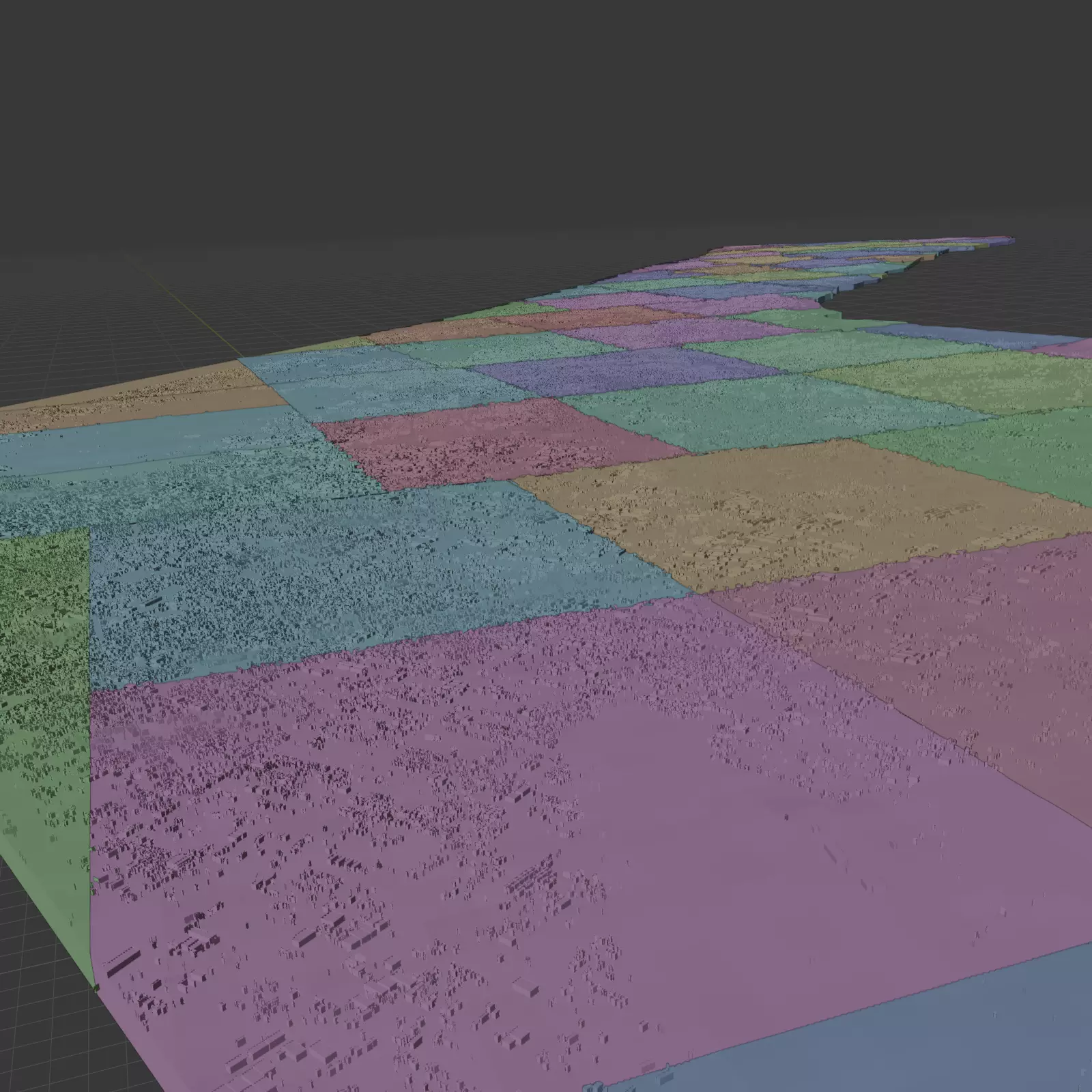 Gaza City Architectural Topographic 3D print model_2