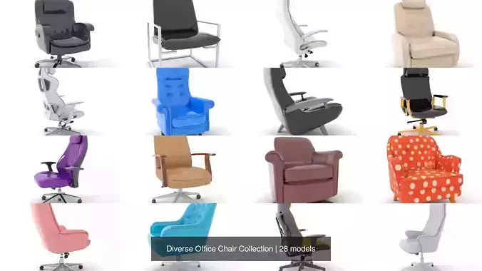 Diverse Office Chair Collection Diverse Office Chair Collection