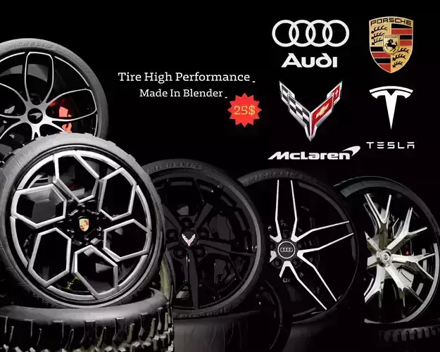 High Performance Inspired Alloy Wheel