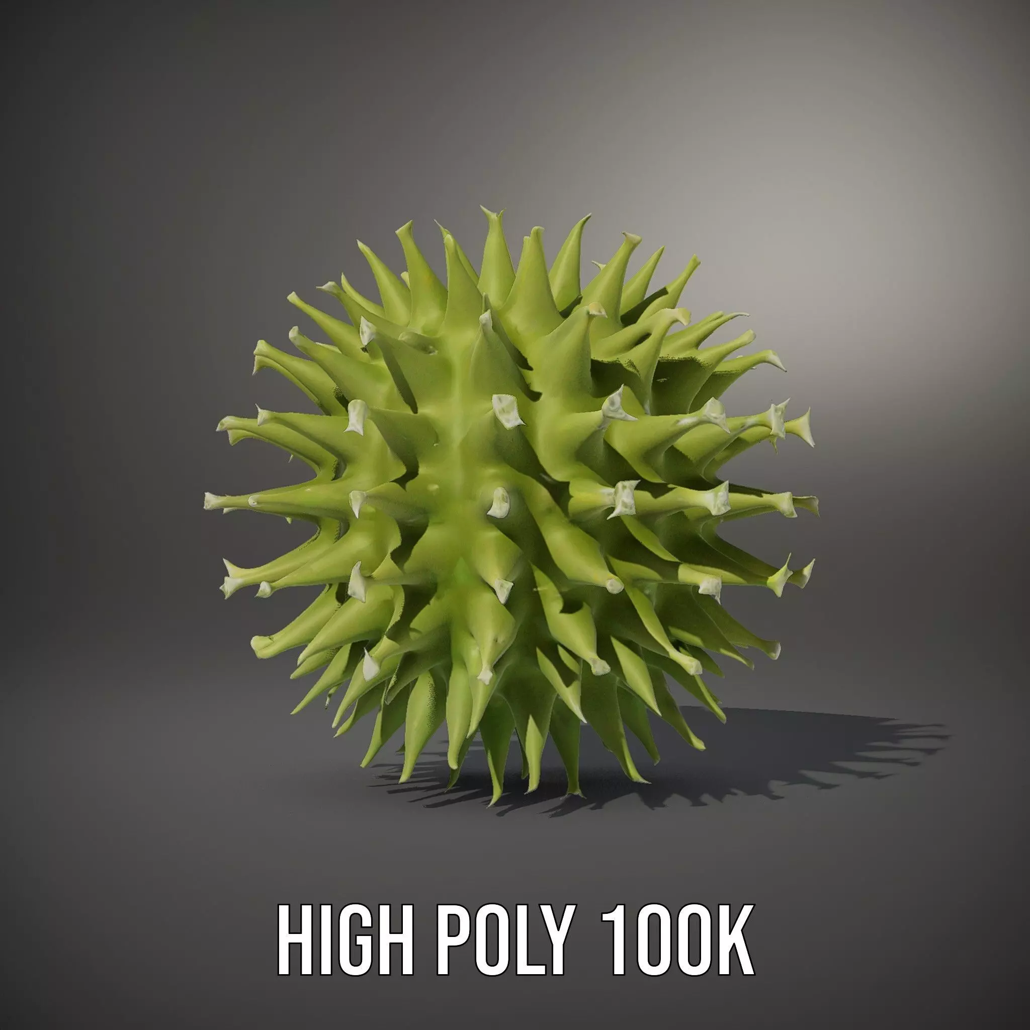 Spiked Sphere Organic model pack Texture_8