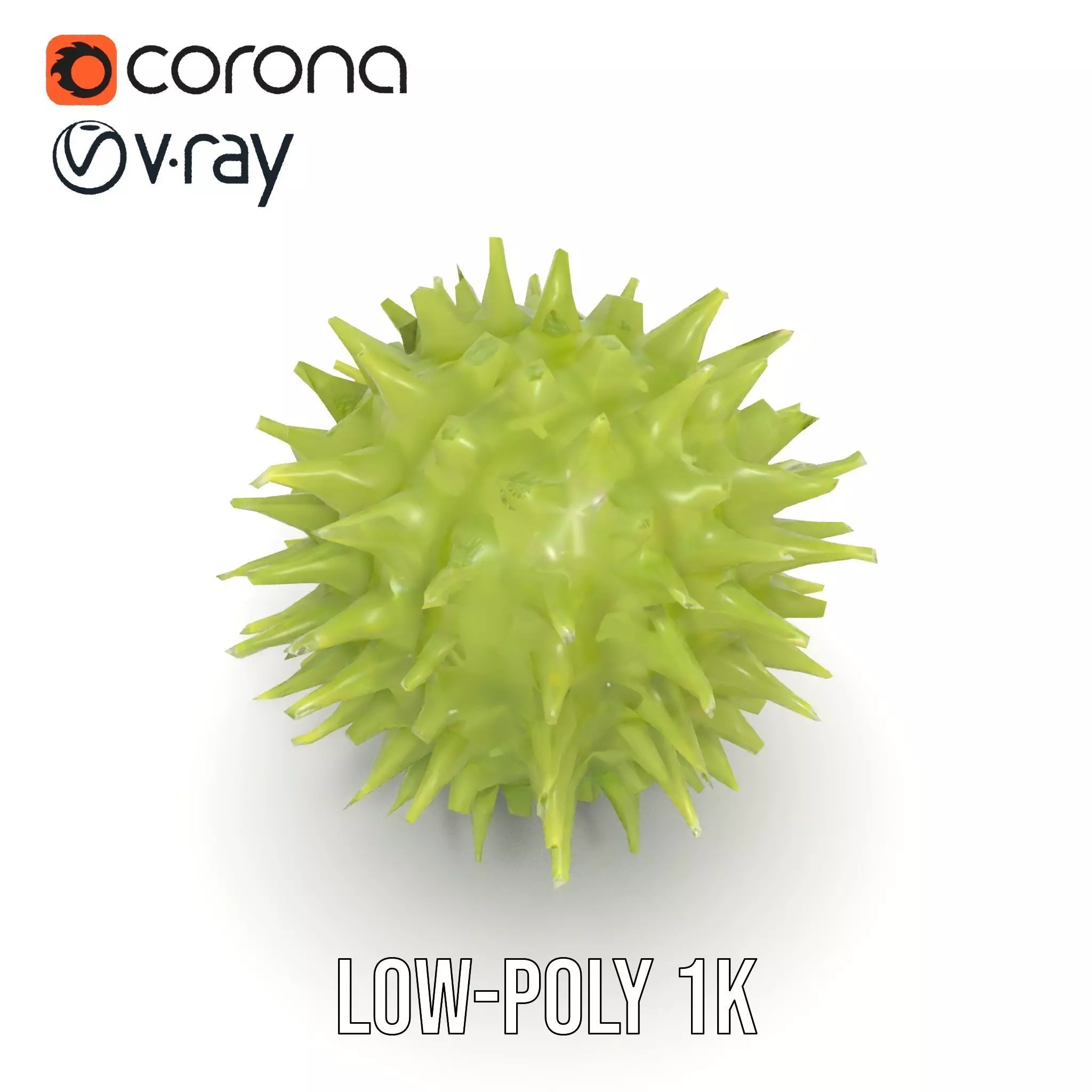 Spiked Sphere Organic model pack Texture_28