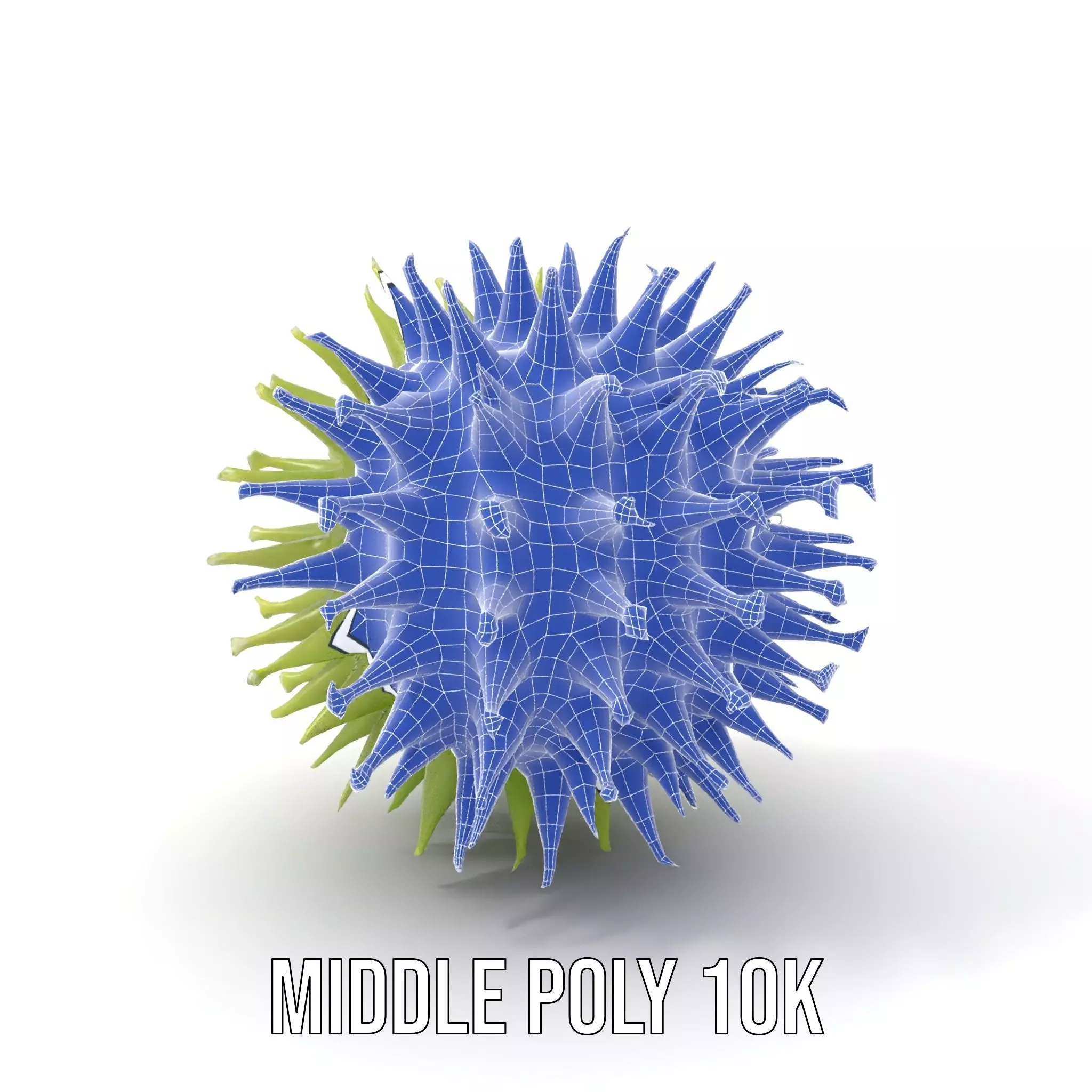 Spiked Sphere Organic model pack Texture_11