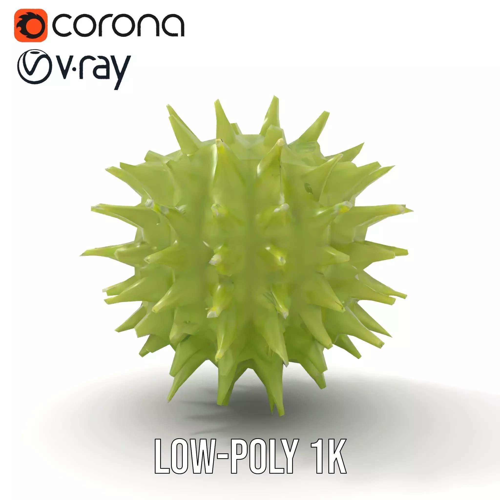 Spiked Sphere Organic model pack Texture_20