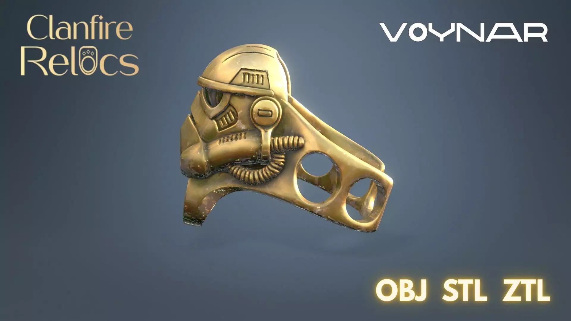  Voynar Ring  3D print model_1