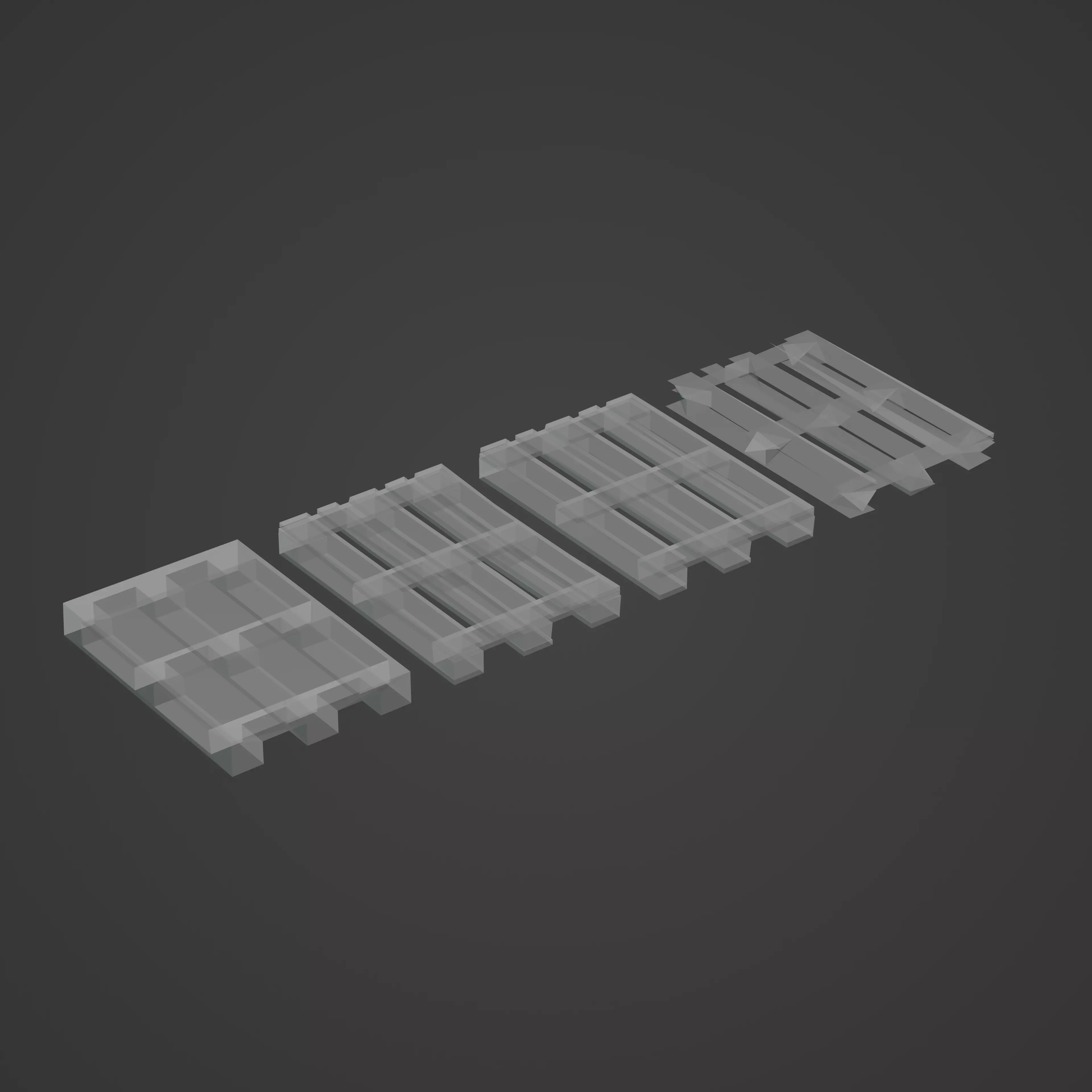 Stylized EURO Pallet - Game-Ready PBR Free low-poly 3D model_10