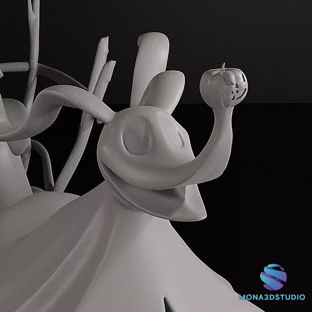 Zero Doghouse - Nightmare Before Christmas 3D 3D print model_9