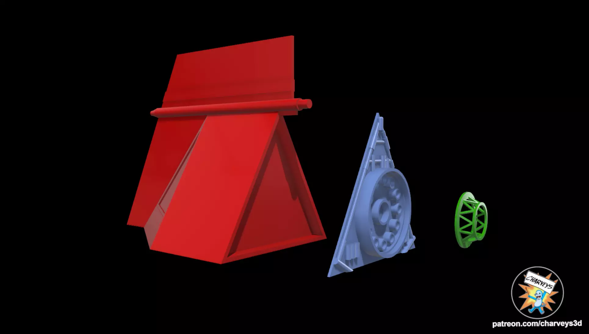 Star Wars Lars Garage Diorama for 4 and 6 inch figures 3D print model_14