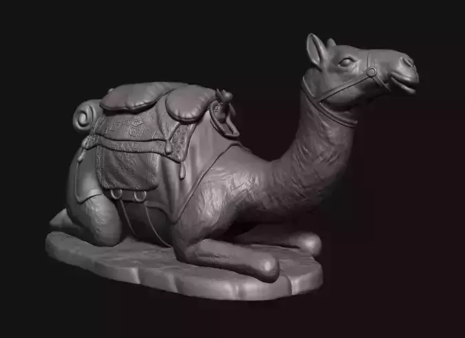 Camel Statue - Miniature