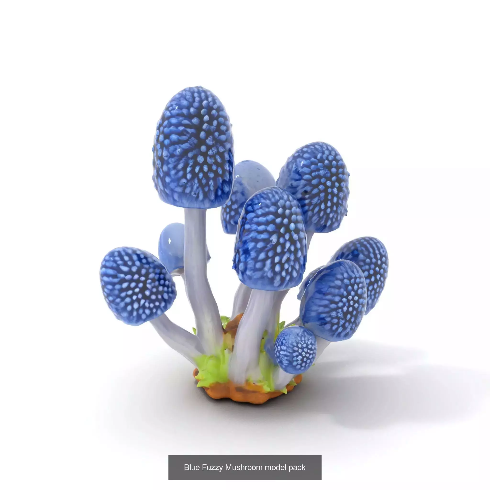 Bioluminescent Fantasy Flora 3D Model Collection_36