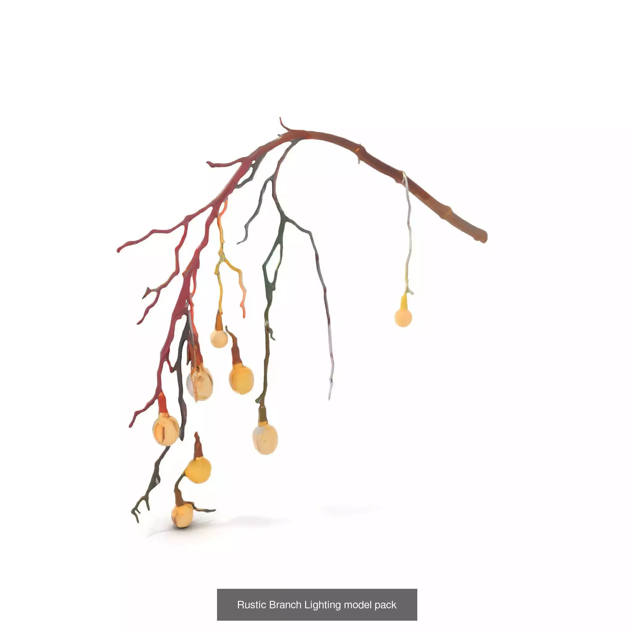 Bioluminescent Fantasy Flora 3D Model Collection_29