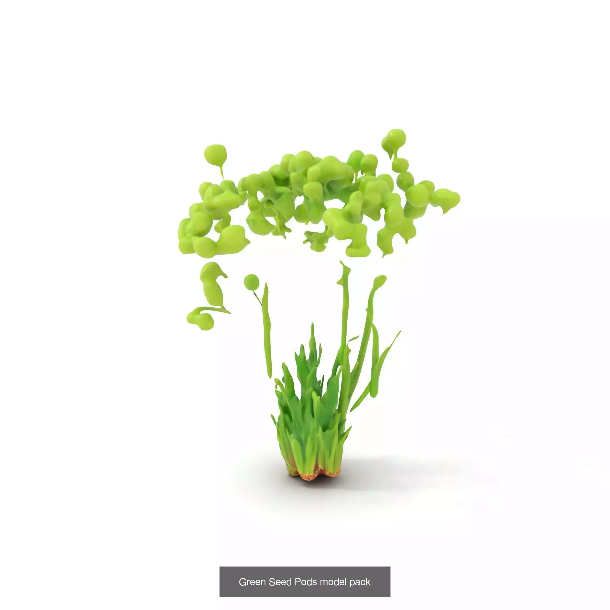 Bioluminescent Fantasy Flora 3D Model Collection_33