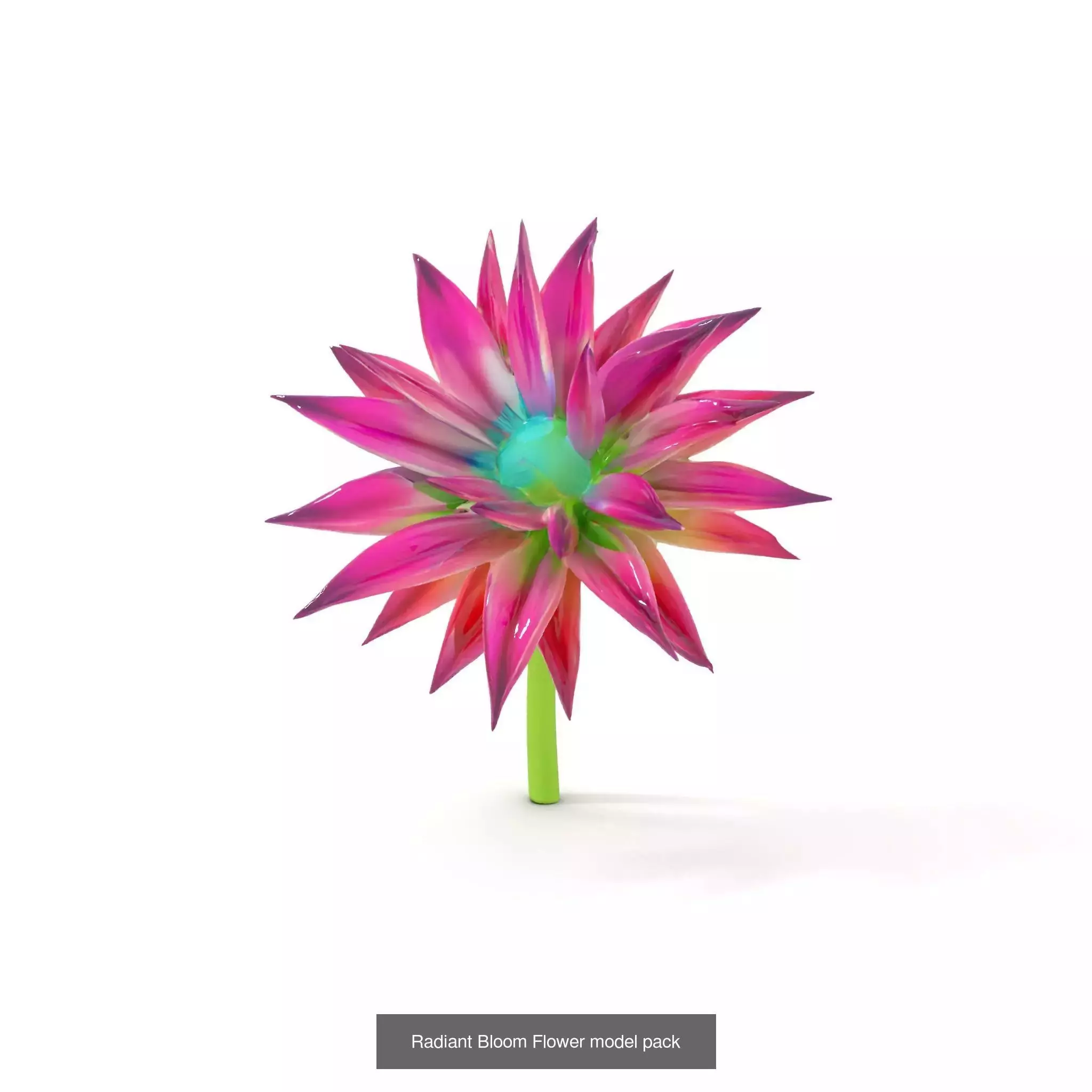 Bioluminescent Fantasy Flora 3D Model Collection_45