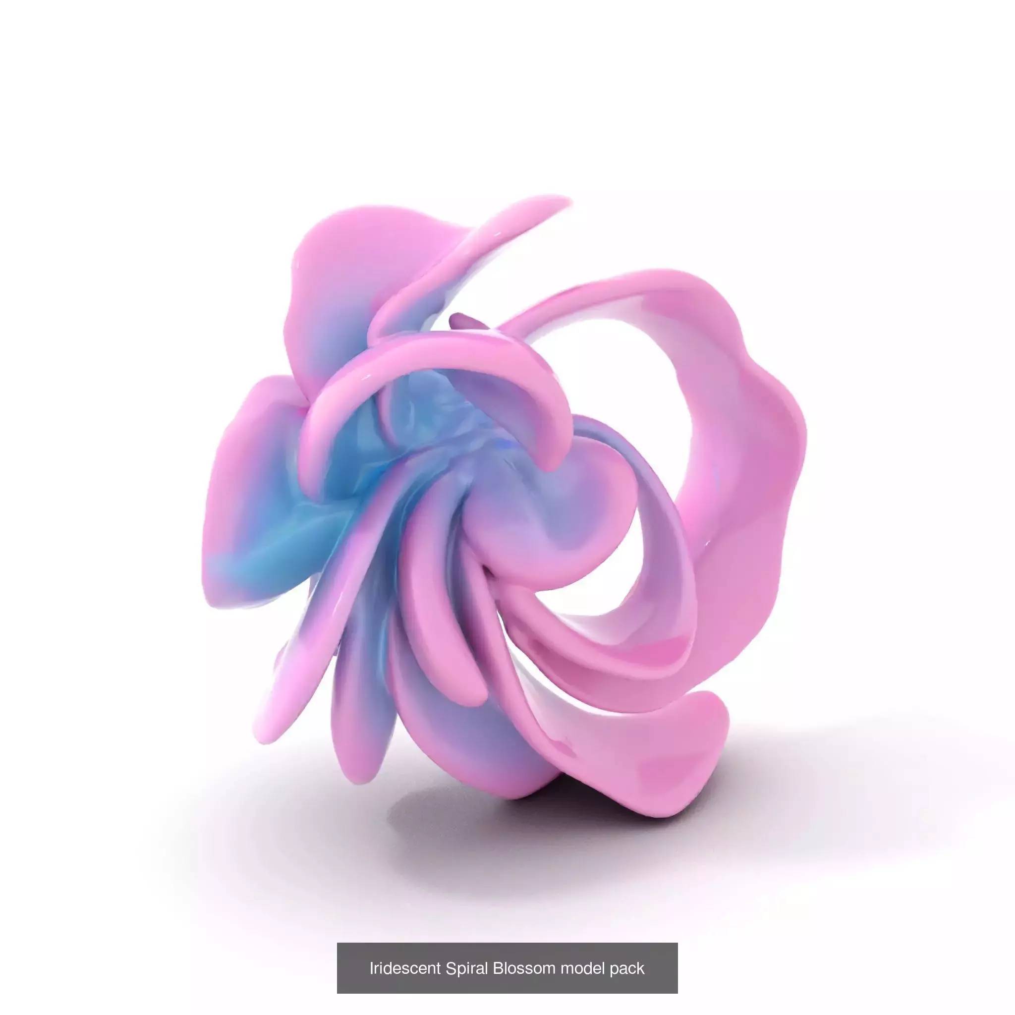 Bioluminescent Fantasy Flora 3D Model Collection_47
