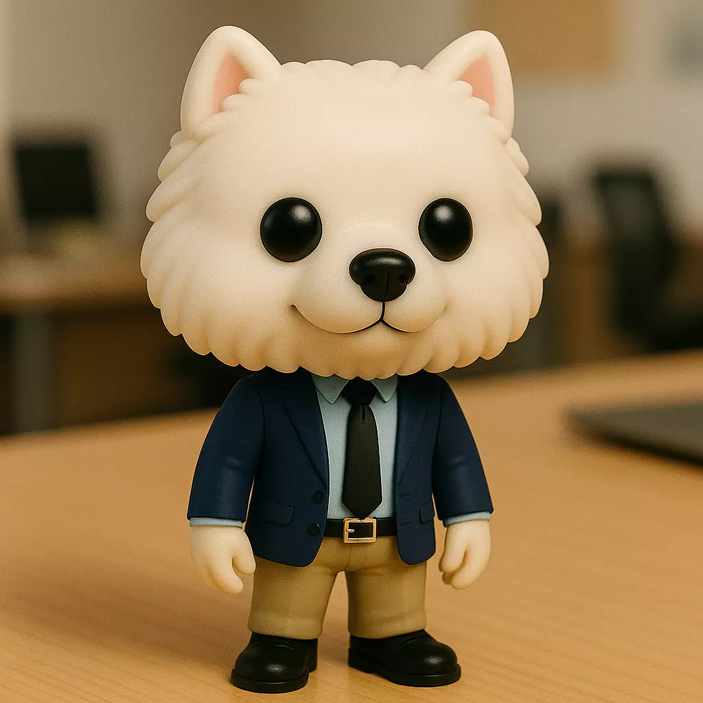 Samoyedo Ejecutivo STL 3D print model