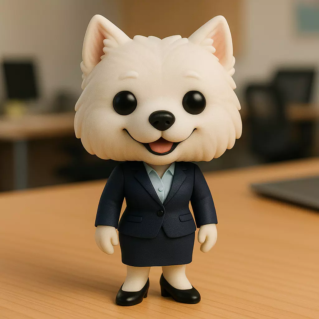 Samoyedo Ejecutiva STL 3D print model