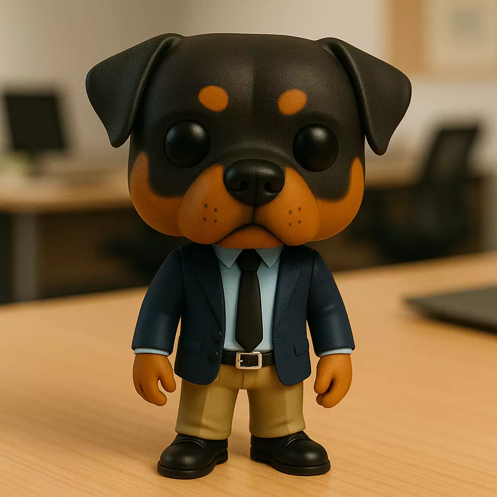 Rottweiler Ejecutivo STL 3D print model