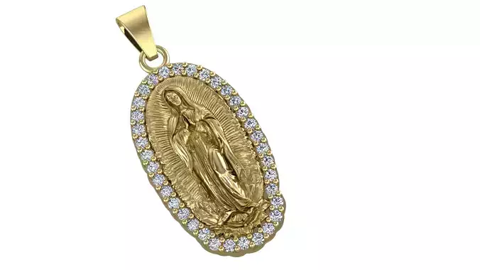 Virgin Mary Pendant