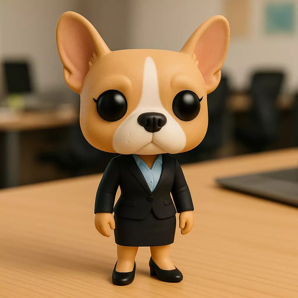 Frenchie Ejecutiva STL 3D print model