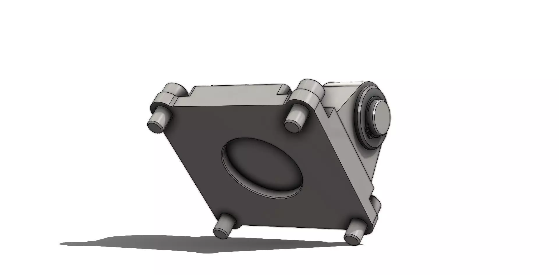 Sensor Magnetico Festo 174396 SNCB 125 Magnetic Sensor 3D model_8