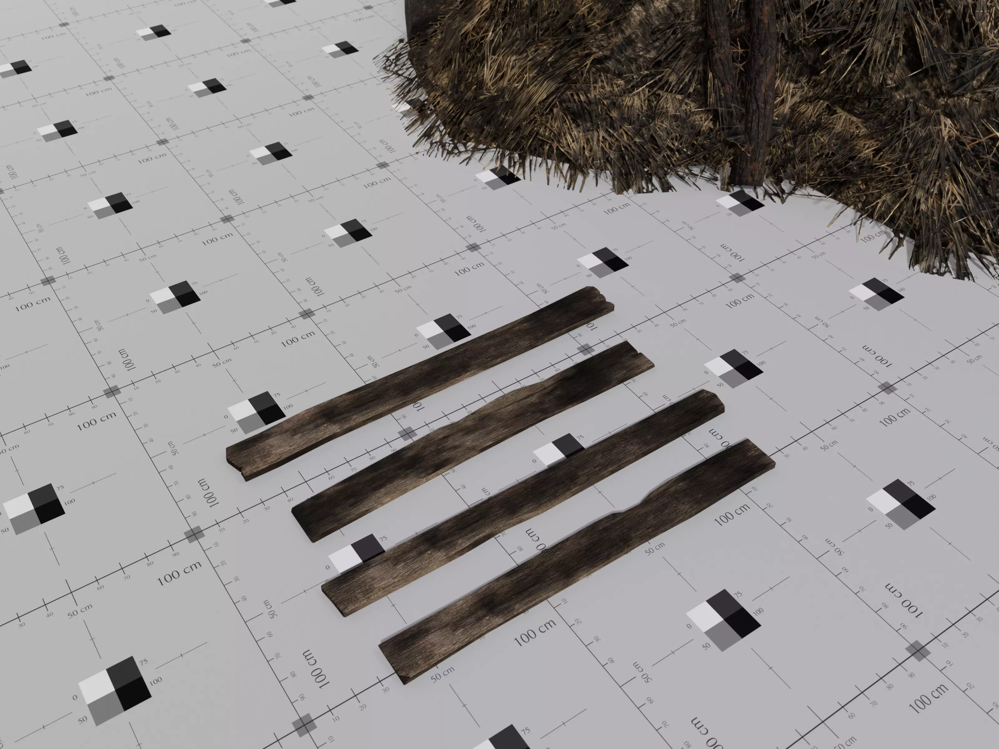 Hay and Haystacks - Volume 2 Low-poly 3D model_10