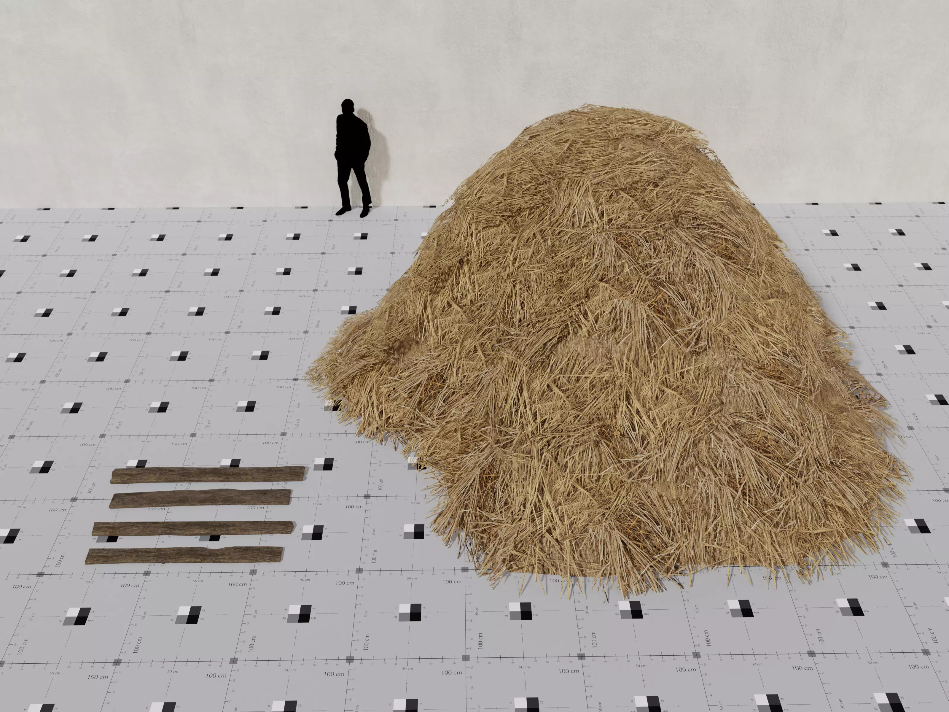 Hay and Haystacks - Volume 2 Low-poly 3D model_5